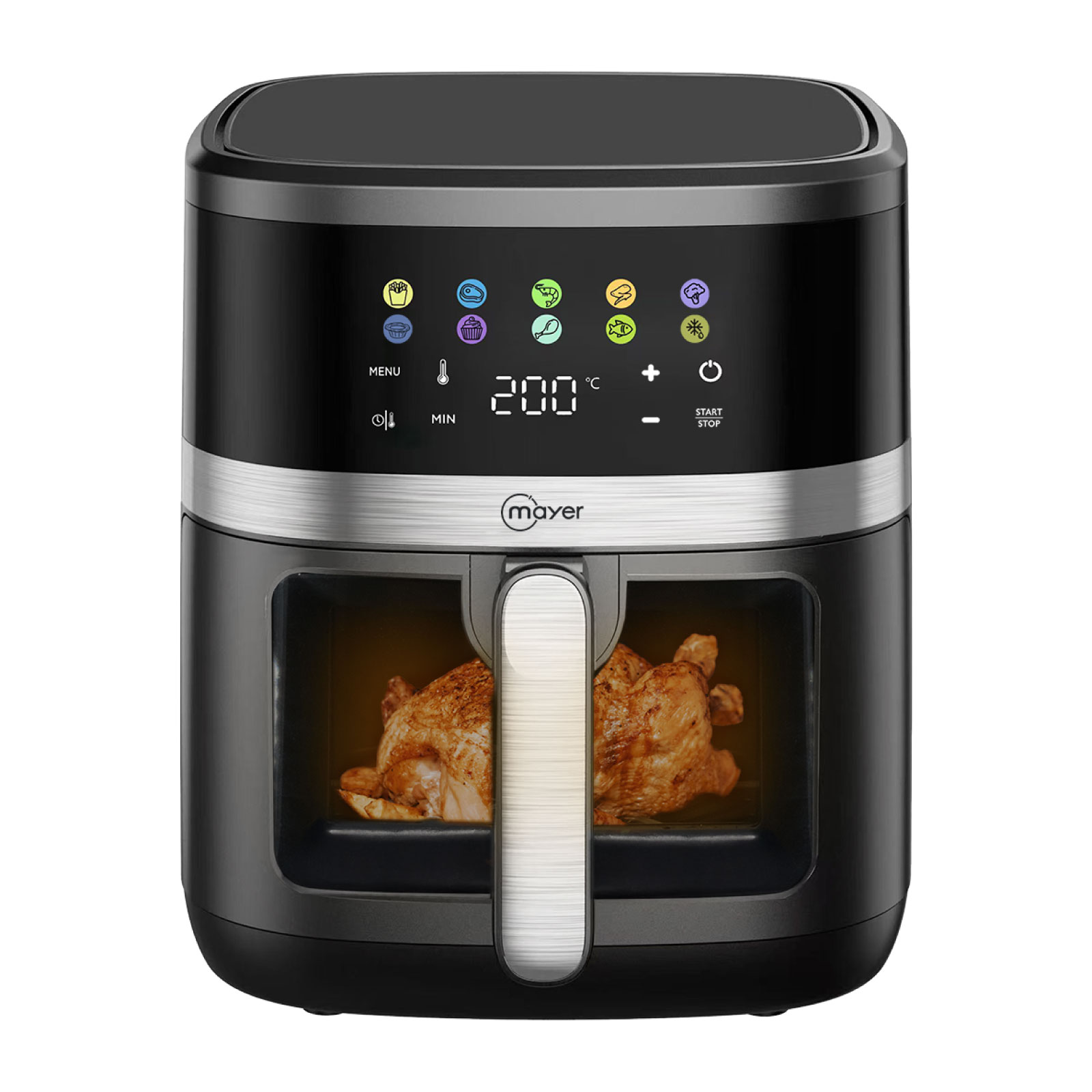 Bruno Glass Air Fryer Ivory | NTUC FairPrice