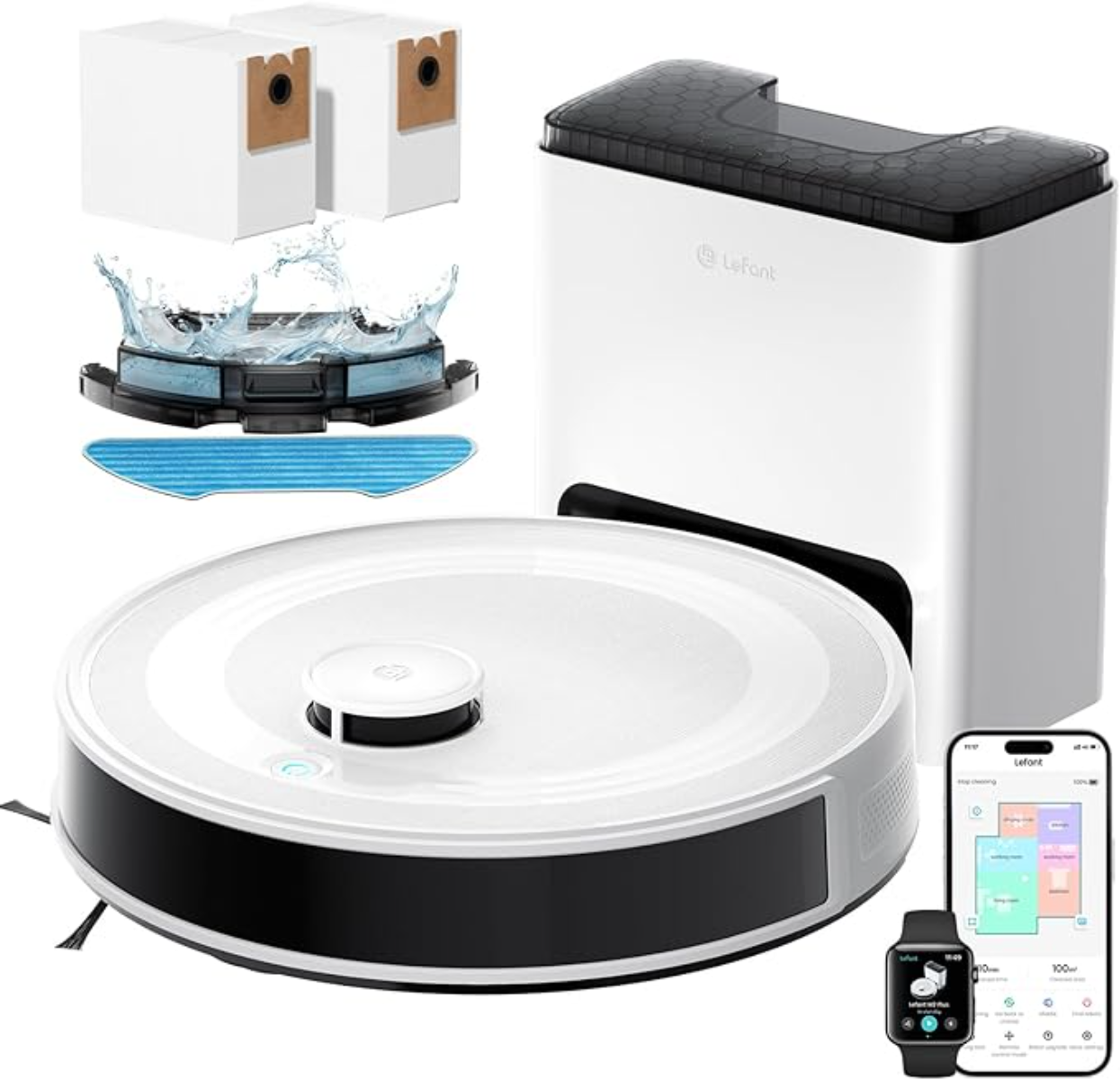 Lefant M2 Pus Robot Vacuum Cleaner