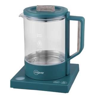 Mayer 1L Electric Glass Kettle MMEKG1080-GN - Green