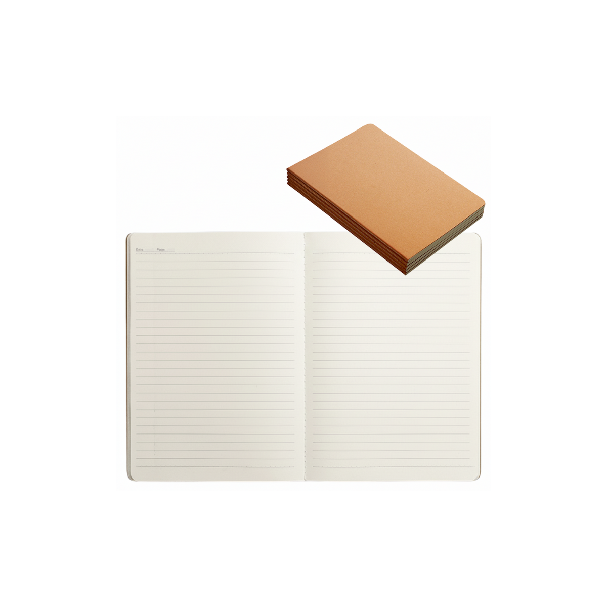 notebookページ CozyNest Notebook - Blank Brown (A4) | NTUC FairPrice