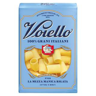 Voiello Pasta Mezze Maniche Rigate No122 Voiello Pasta Mezze Maniche Rigate No122