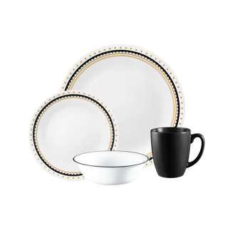 Corelle 16Pc Dinner Set - Adorable Dots