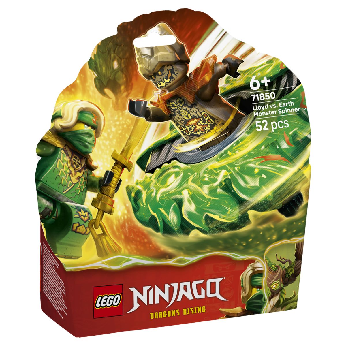 nyalon LEGO 71850 NINJAGO Lloyd vs. Earth Monster Spinner | NTUC FairPrice