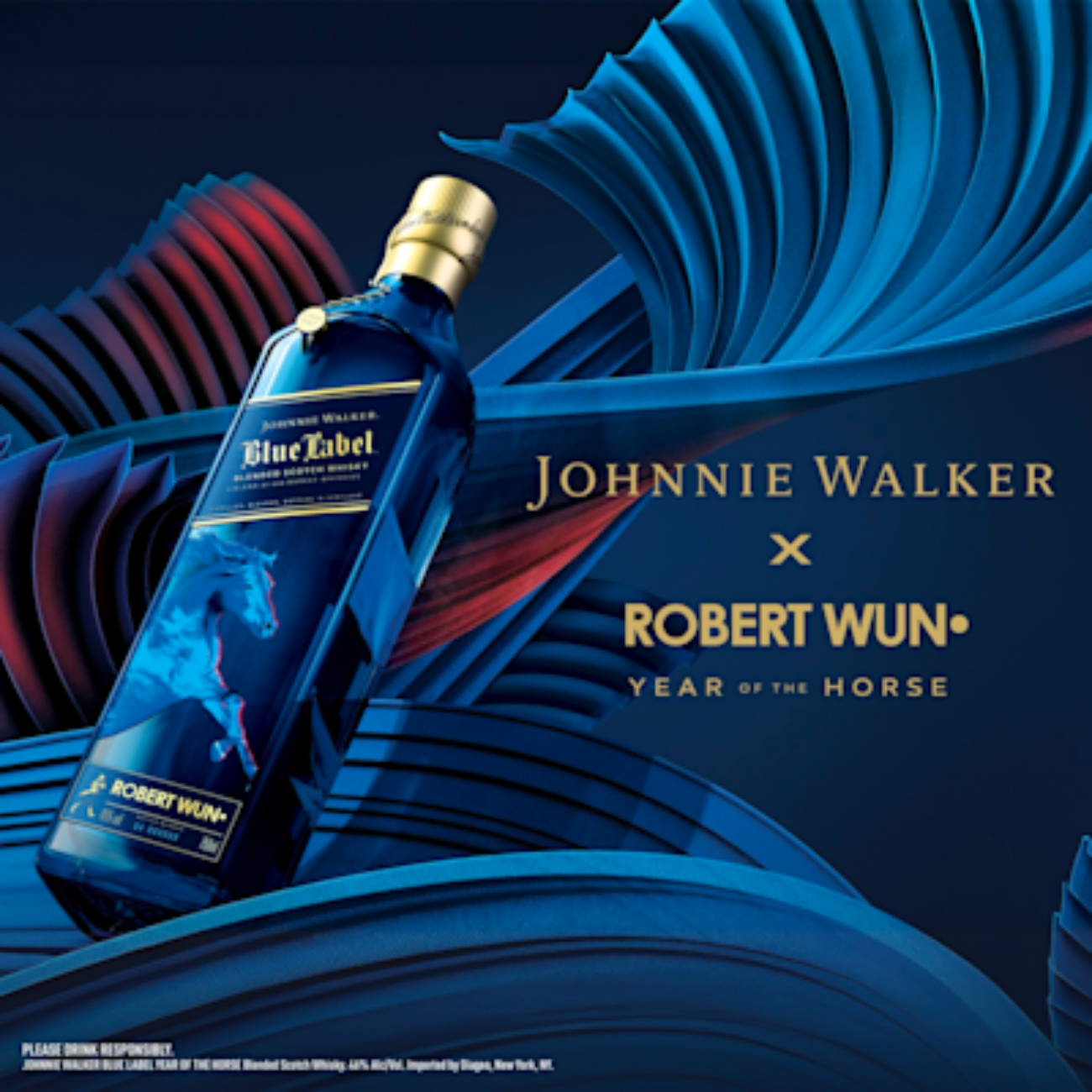 Johnnie Walker Blue Label 2 Glasses Gift Pack | NTUC FairPrice