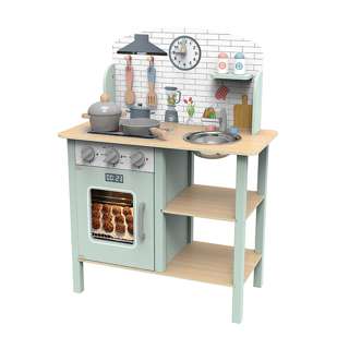 Tookytoy Wooden Kids Toys Gourmet Chef Kitchen Set