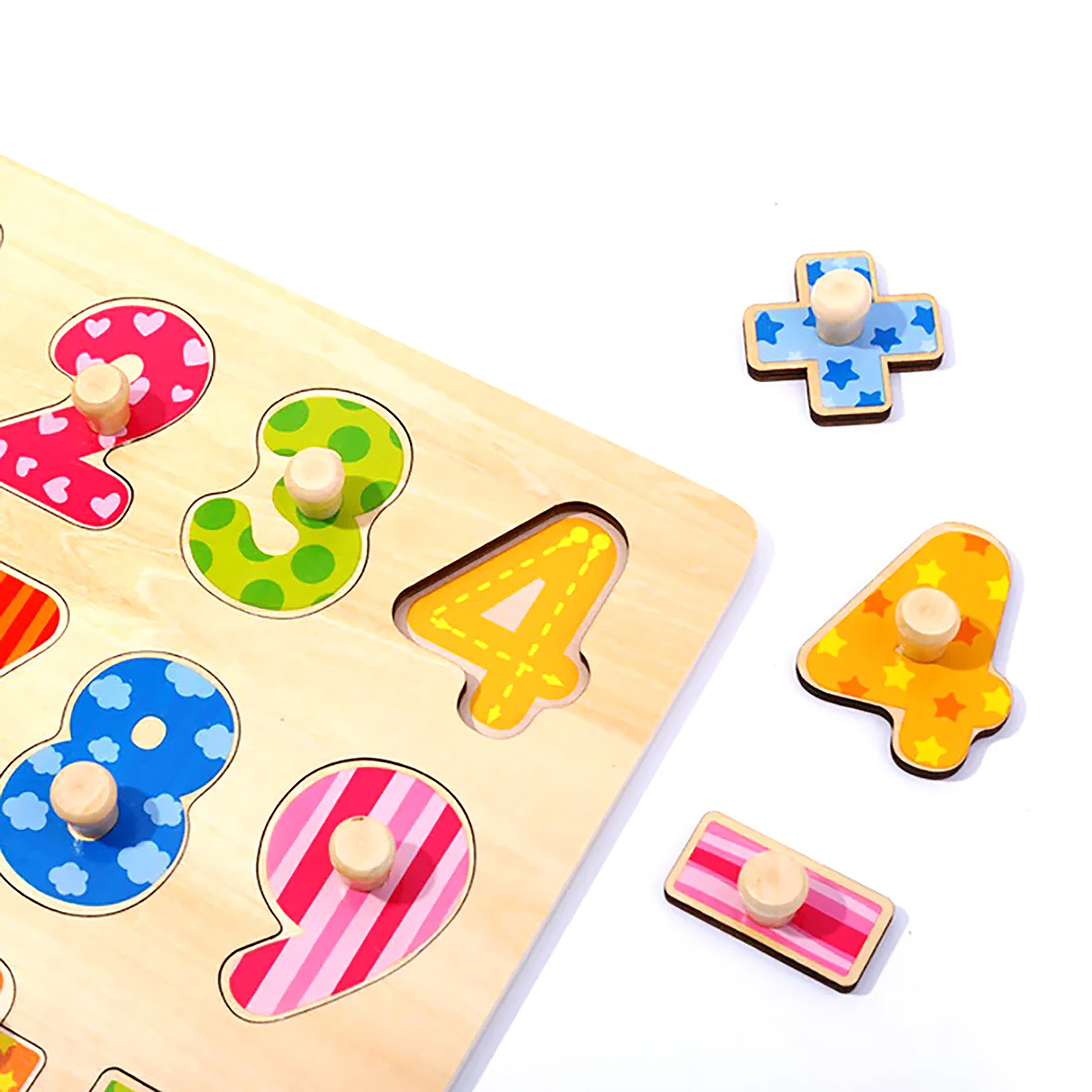 Tookytoy Educative Wooden World Map Puzzle Toy | NTUC FairPrice