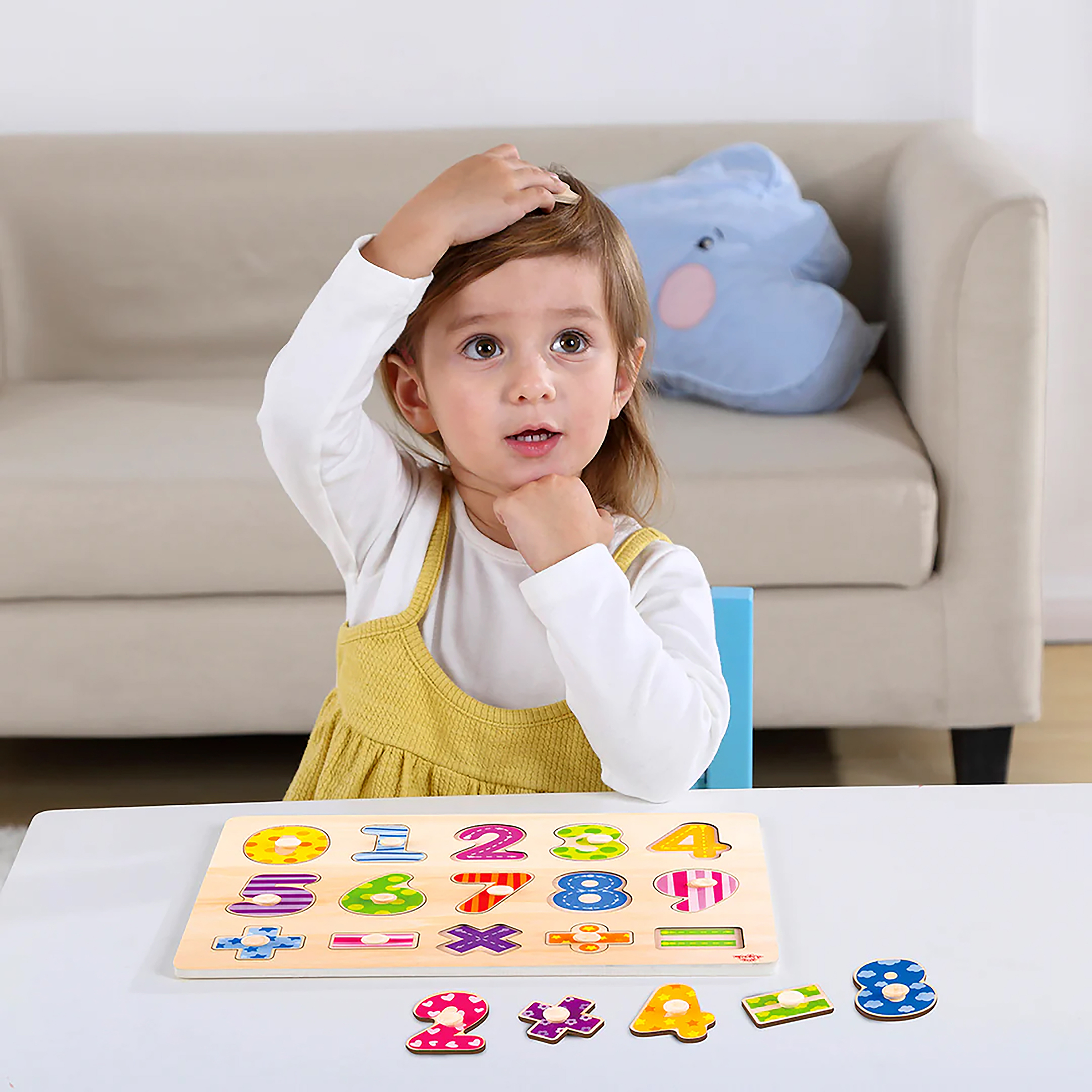 Tookytoy Educative Wooden World Map Puzzle Toy | NTUC FairPrice