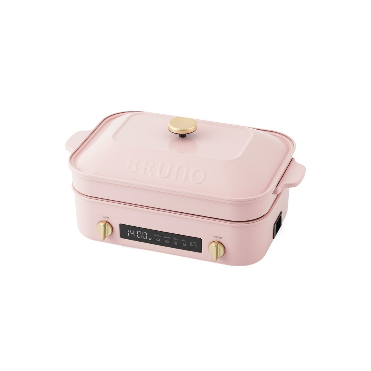 Bruno Compact Digital Hotplate - Pink | NTUC FairPrice