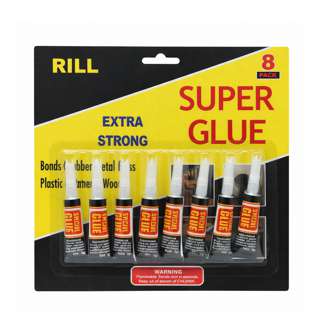 RILL Super Glue Extra Strong – 8 Pack RILL Super Glue Extra Strong – 8 Pack