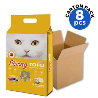 Strong Tofu Hygiene Cat Litter - Lemon Fresh Scent Strong Tofu Hygiene Cat Litter - Lemon Fresh Scent
