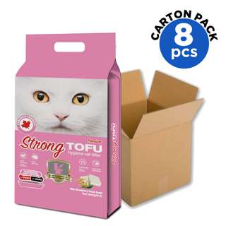 Strong Tofu Hygiene Cat Litter  - Strawberry Fresh Scent