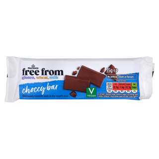 Morrisons Free from Gluten Wheat and Dairy Choccy Bar