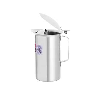 Zebra Stainless Steel Water Jug with Lid - 1.9Ltr Zebra Stainless Steel Water Jug with Lid - 1.9Ltr