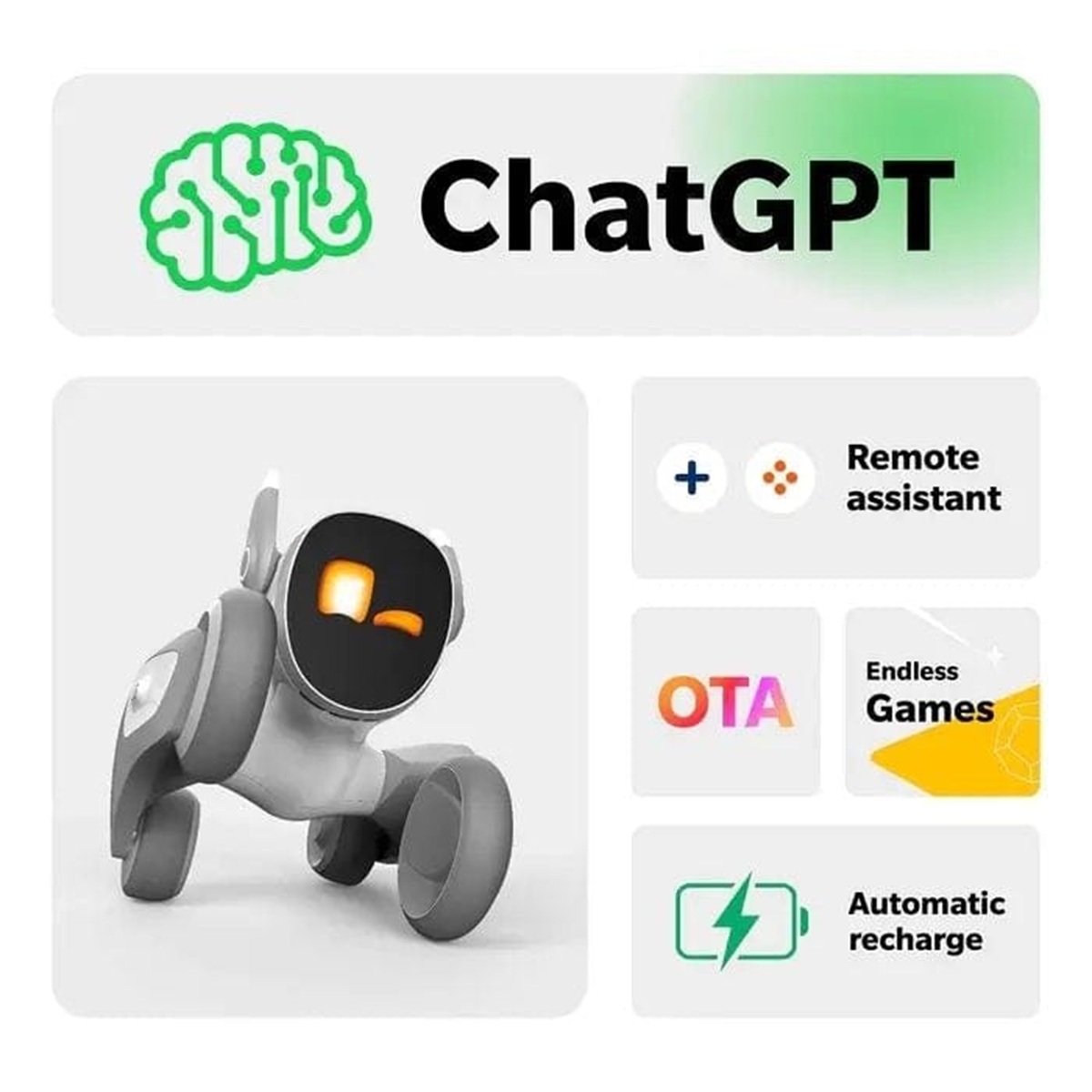 Loona Premium Smart Pet Robot Dog | NTUC FairPrice