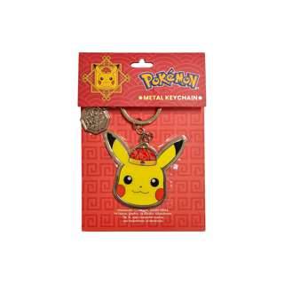 Pokemon Pikachu Lunar Edition 24K Gold Plated Keychain