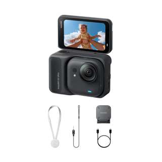 Insta360 Go Ultra Action Camera, Standard - Black