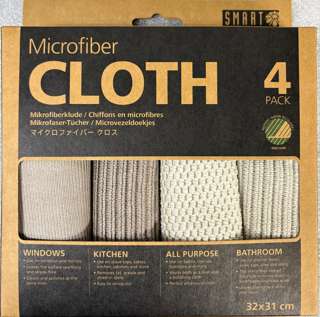 Smart Microfiber System Cleaning Cloth - Grey/Grey Smart Microfiber System Cleaning Cloth - Grey/Grey