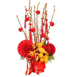 JM Flower Ruby Majesty - CNY Table Flower