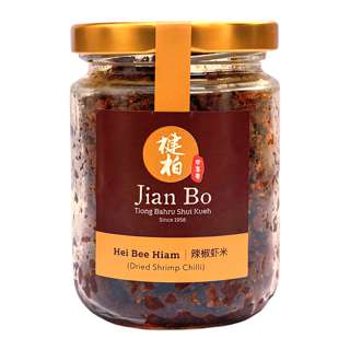 Jian Bo Spicy Dried Shrimp Chilli Paste Bottle