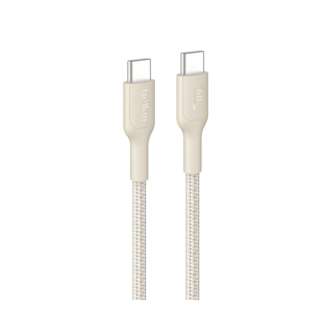 Belkin C to C Braided Cable 60W 2.0 1m (Sand)