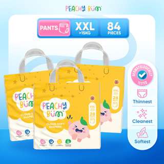 [CTN] Peachy Bum Cloud Soft Pant Diapers - XXL