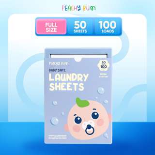 Peachy Bum Baby Safe Laundry Sheets - Single