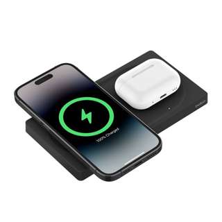 Belkin MagSafe 2-in-1 Wireless Flat Charge Pad (Black)