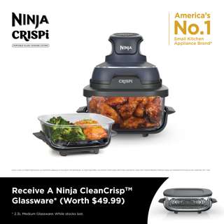 Ninja Crispi Air Fryer - Cyberspace (FN101) Ninja Crispi Air Fryer - Cyberspace (FN101)