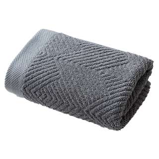 DREAMAX LAETITIA Cotton Face Towel (35x75cm) - Grey