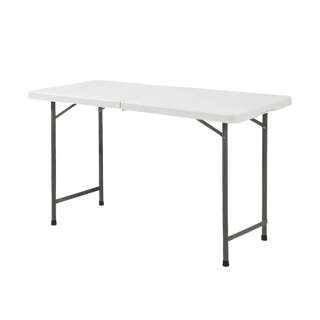 JIJI.SG HDPE Folding Table, White 120x60x75cm JIJI.SG HDPE Folding Table, White 120x60x75cm