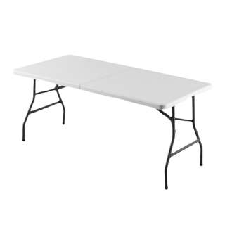 JIJI.SG HDPE Folding Table, White 150x74x75cm