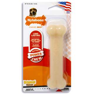 Nylabone Power Chew Durable Original Dog Chew Toy Wolf Nylabone Power Chew Durable Original Dog Chew Toy Wolf
