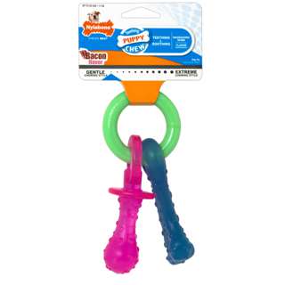 Nylabone Puppy Pacifier Teething Toy Small Nylabone Puppy Pacifier Teething Toy Small