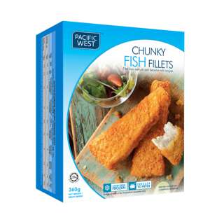 Pacific West Frozen Seafood - Chunky Fish Fillet