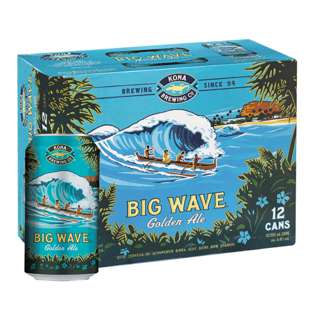 Kona Big Wave Hawaiian Golden Ale - Can (Craft Beer)