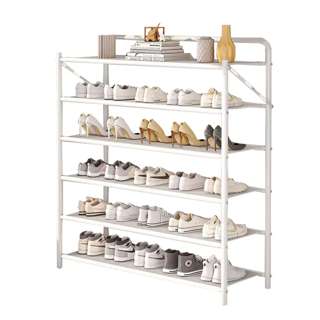 JIJI.SG MELANTHE Foldable Shoe Rack, White (6T)