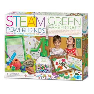 4M STEAM Education Green Paper Craft Kit