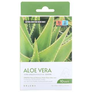 Orjena Natural Moisture Mask Sheet - Aloe Vera Orjena Natural Moisture Mask Sheet - Aloe Vera