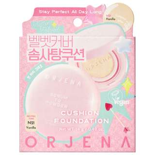 Orjena Serum To Powder Cushion Foundation - N21 Vanilla