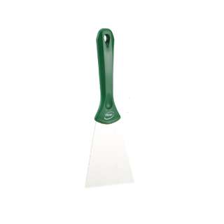 Vikan Stainless Steel Hand Scraper 100 mm - Green Vikan Stainless Steel Hand Scraper 100 mm - Green