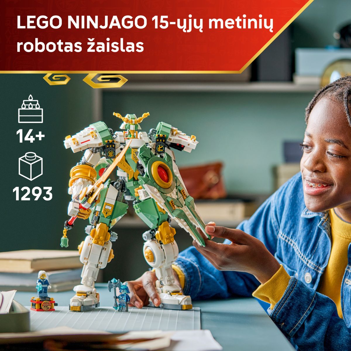 LEGO 71860 NINJAGO Lloyd's Titan Mech 15th Anniversary | NTUC