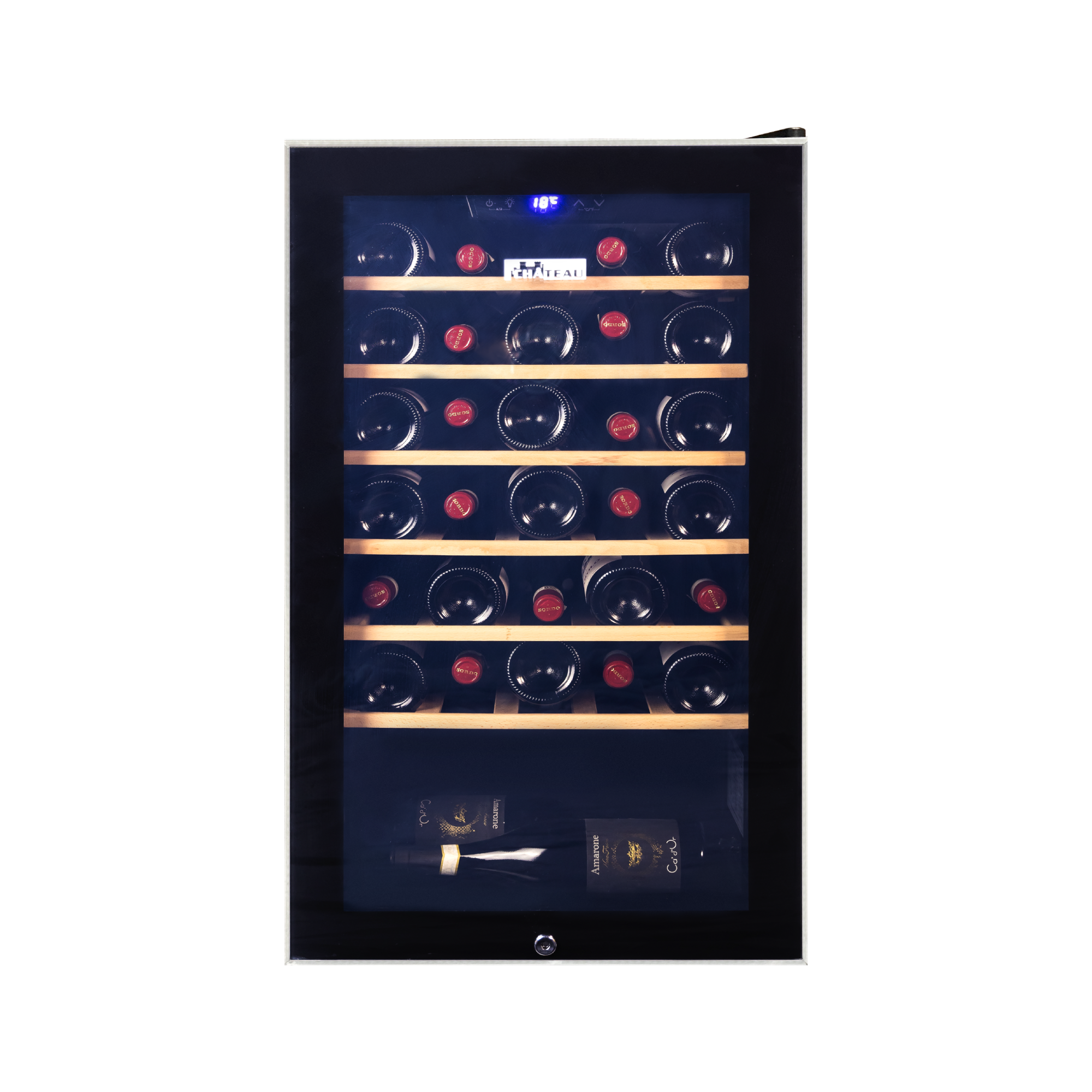 Chateau 34 Bottles Wine Cooler (CW 343ES AT) Chateau 34 Bottles Wine Cooler (CW 343ES AT)