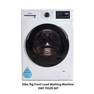 Elba 7kg Front Load Washing Machine (EWF 70120 WP) Elba 7kg Front Load Washing Machine (EWF 70120 WP)