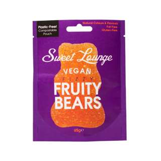 Sweet Lounge Vegan Fizzy Fruity Bears Sweet Lounge Vegan Fizzy Fruity Bears