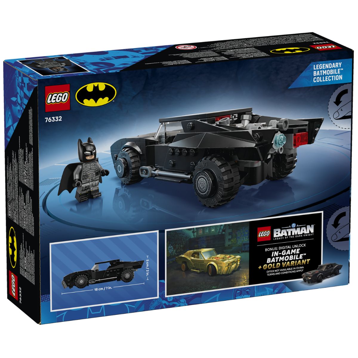LEGO 76331 DC Batman v Superman Batmobile | NTUC FairPrice
