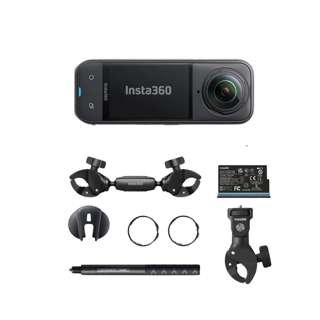 Insta360 X5 Action Camera Motorcycle Bundle