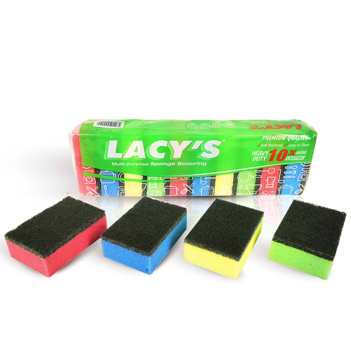 Lacy's Assorted Sponge & Scourer Lacy's Assorted Sponge & Scourer