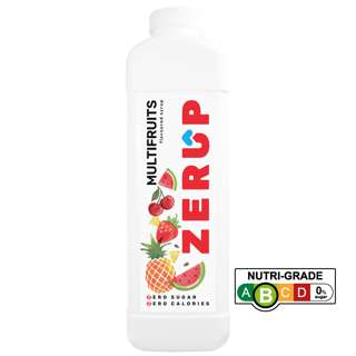Zerup Zero Sugar Syrup - Multifruits