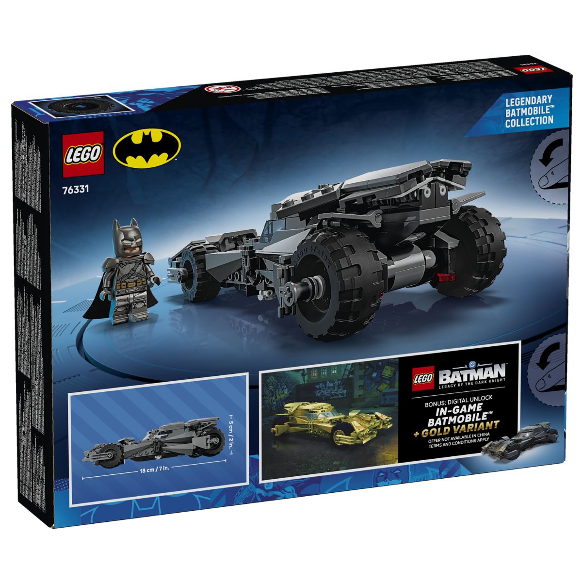 LEGO 76331 DC Batman v Superman Batmobile | NTUC FairPrice
