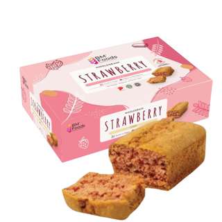 BM Foods Healthy Choice Wholegrain Strawberry Cake